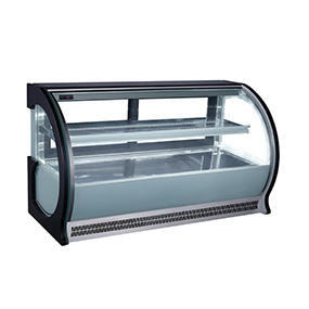 Commercial Glass Countertop Cake Display Refrigerator for Bakery